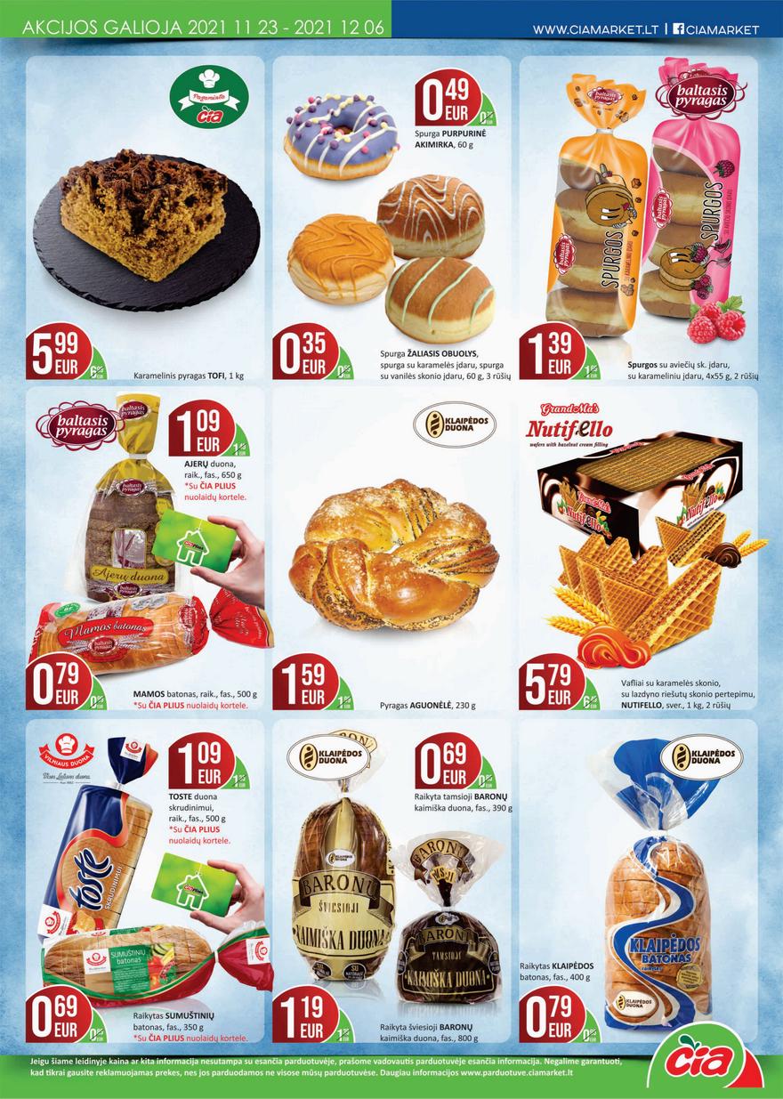 Čia market leidinys akcijos nuo 
  2021-11-23 iki 
  2021-12-06 | Leidinukas.lt puslapis 6
