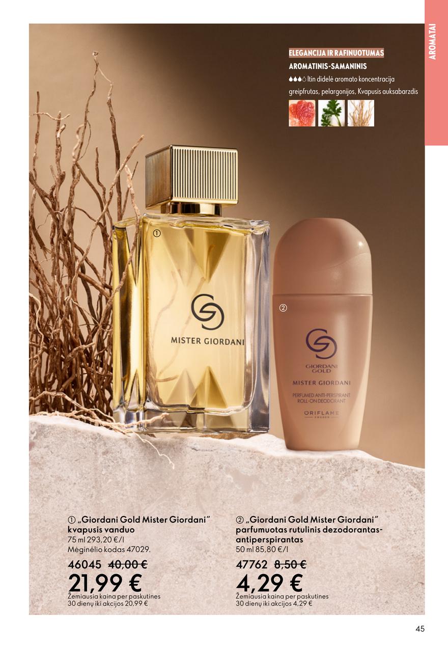 Oriflame katalogas akcijos nuo 
  2026-01-28 iki 
  2026-02-17 | Leidinukas.lt puslapis 45