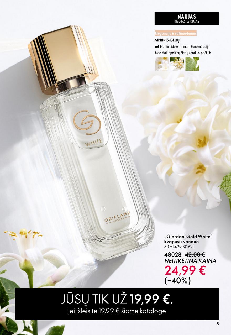 Oriflame katalogas akcijos nuo 
  2025-12-10 iki 
  2025-12-30 | Leidinukas.lt puslapis 5