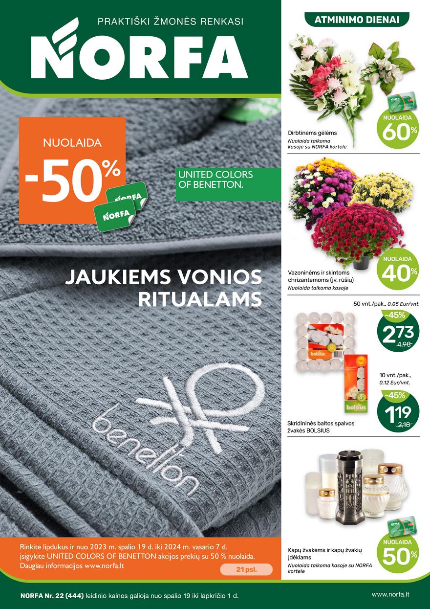 Norfos kaininis leidinys akcijos nuo 
  2023-10-19 iki 
  2023-11-01 | Leidinukas.lt puslapis 1