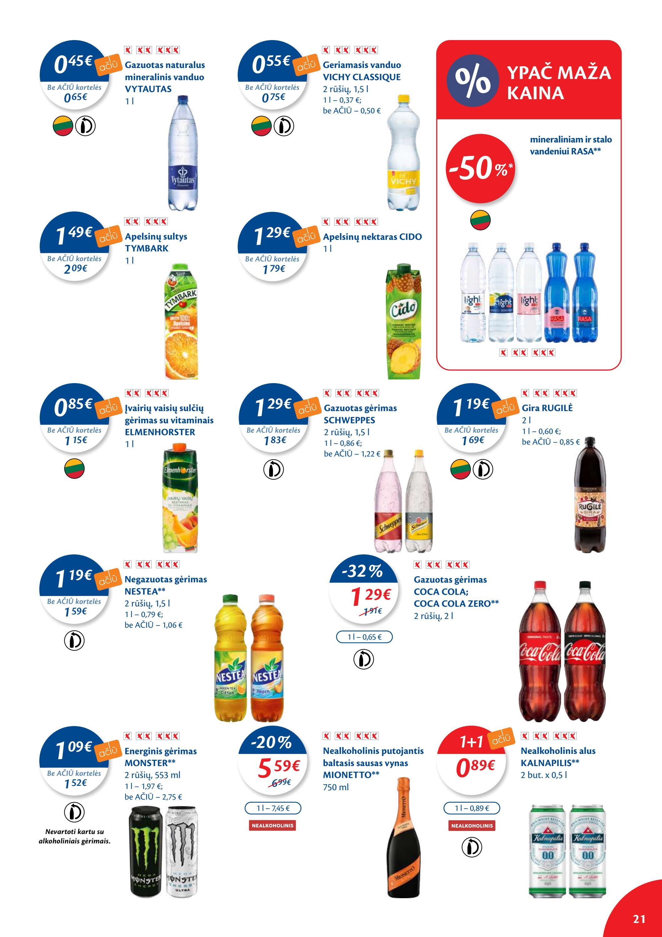 Maxima kaininis leidinys akcijos nuo 
  2022-08-16 iki 
  2022-08-22 | Leidinukas.lt puslapis 21