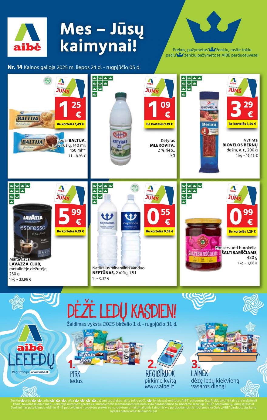 Aibė leidinys akcijos nuo 
  2025-07-24 iki 
  2025-08-05 | Leidinukas.lt puslapis 1