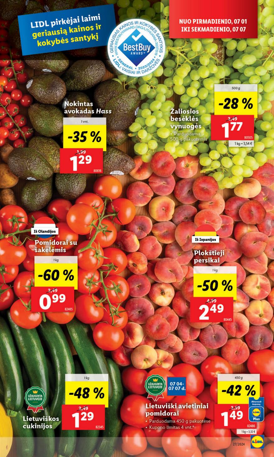 Lidl leidinys akcijos nuo 
  2024-07-01 iki 
  2024-07-07 | Leidinukas.lt puslapis 13