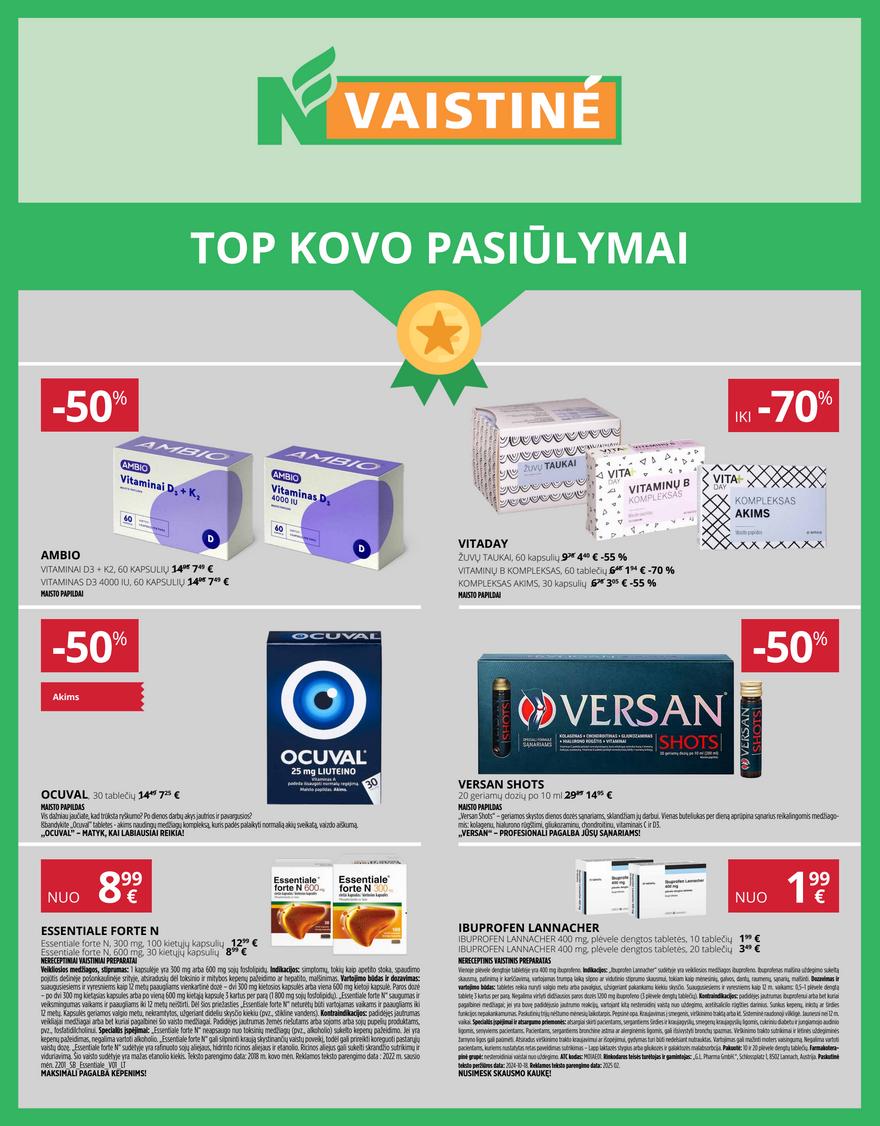 Norfos vaistinės leidinys akcijos nuo 
  2025-03-01 iki 
  2025-03-31 | Leidinukas.lt puslapis 1