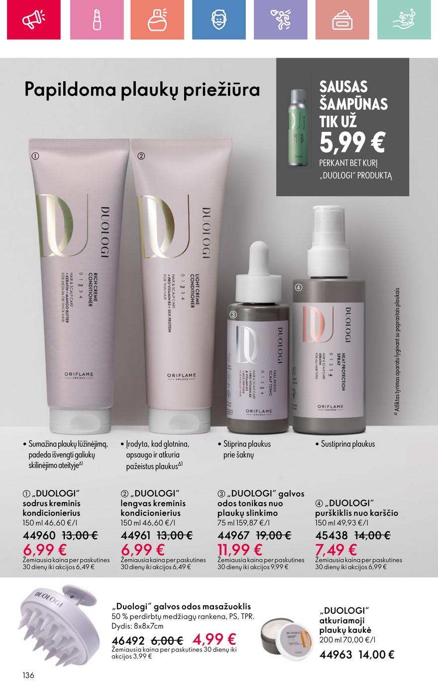 Oriflame katalogas akcijos nuo 
  2025-06-22 iki 
  2025-07-12 | Leidinukas.lt puslapis 136