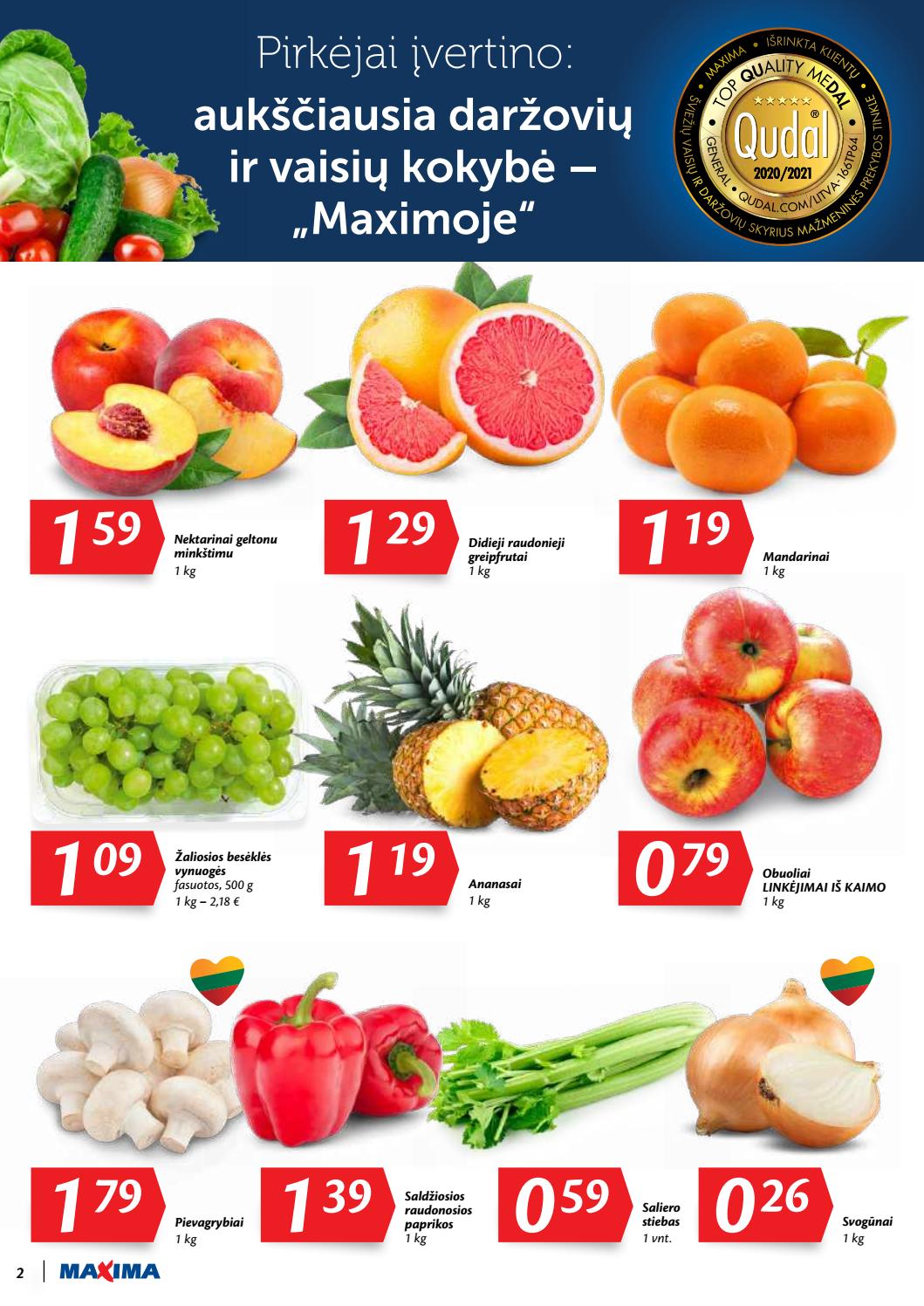 Maxima kaininis leidinys akcijos nuo 
  2020-08-25 iki 
  2020-08-31 | Leidinukas.lt puslapis 2