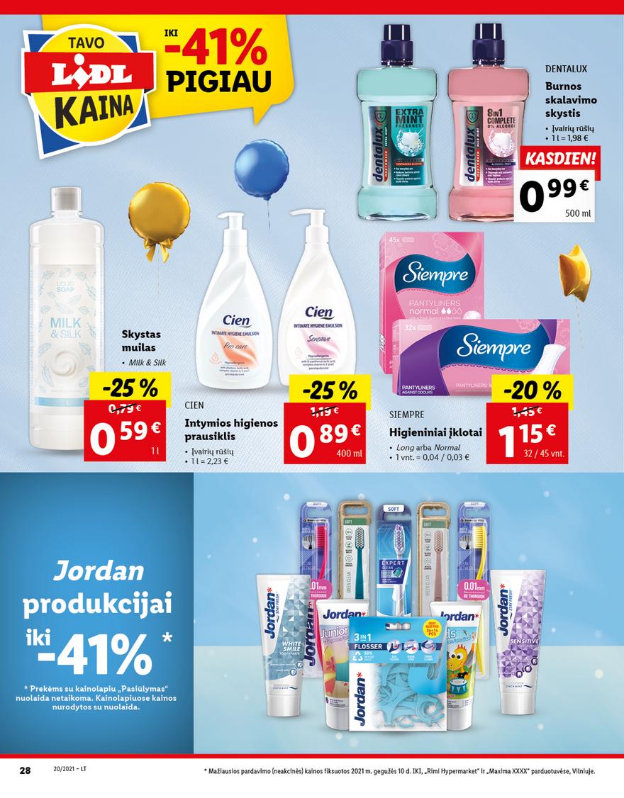 Lidl maisto prekių pasiūlymai akcijos nuo 
  2021-05-17 iki 
  2021-05-23 | Leidinukas.lt puslapis 28