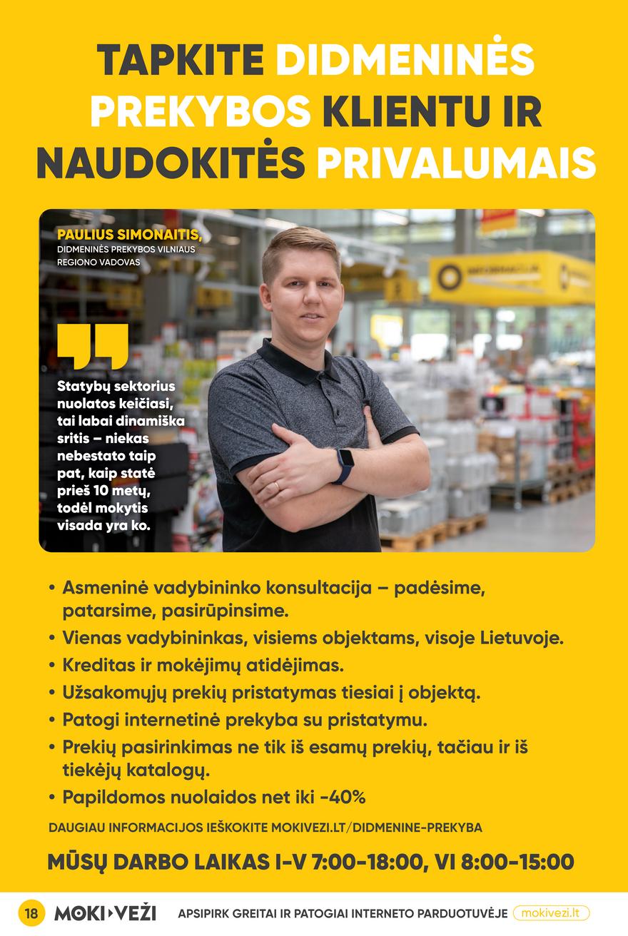 Moki veži leidinys akcijos nuo 
  2023-08-03 iki 
  2023-08-22 | Leidinukas.lt puslapis 28