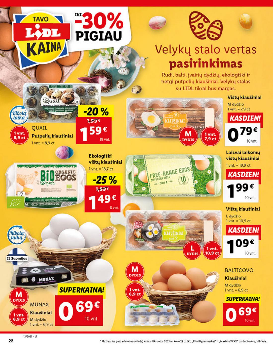 Lidl maisto prekių pasiūlymai akcijos nuo 
  2021-03-29 iki 
  2021-04-03 | Leidinukas.lt puslapis 22