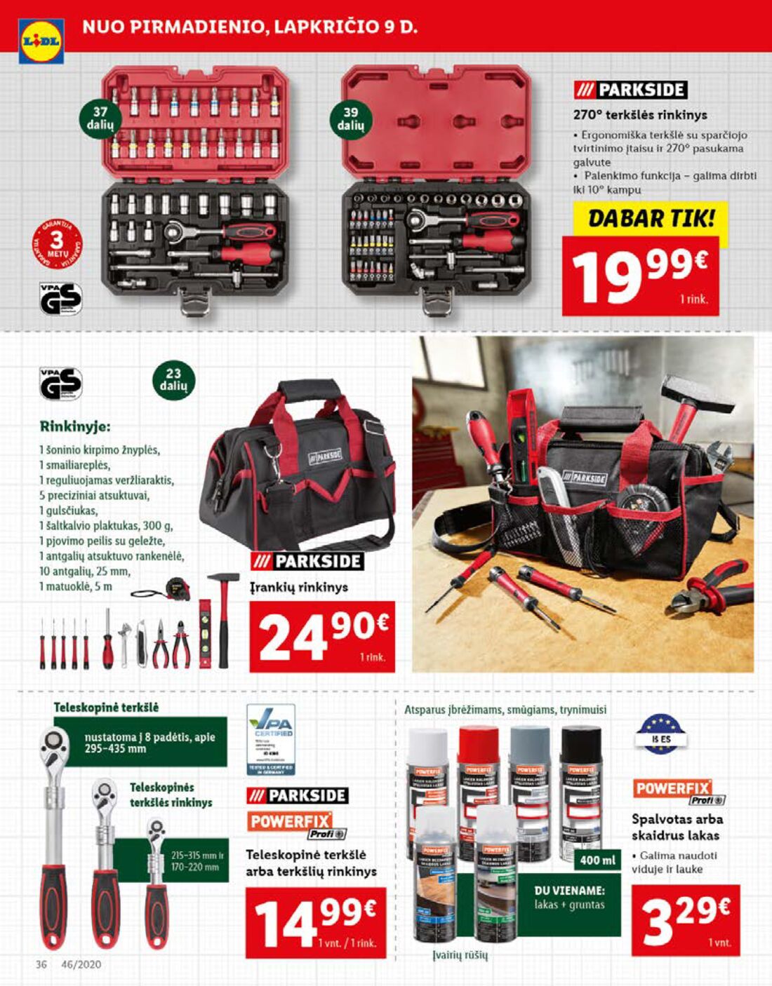 Lidl savaitinis leidinys akcijos nuo 
  2020-11-09 iki 
  2020-11-15 | Leidinukas.lt puslapis 36