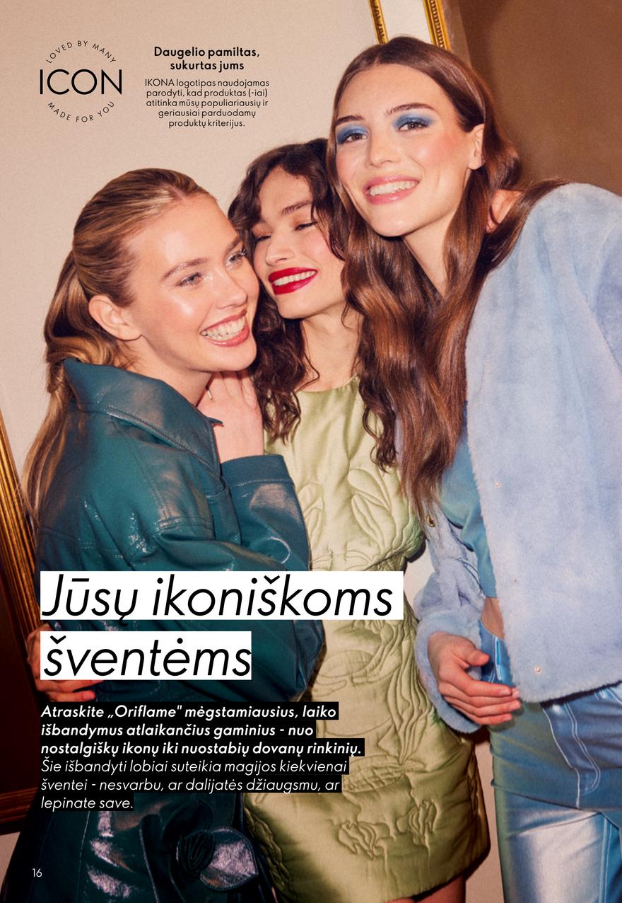 Oriflame katalogas akcijos nuo 
  2025-11-19 iki 
  2025-12-09 | Leidinukas.lt puslapis 16