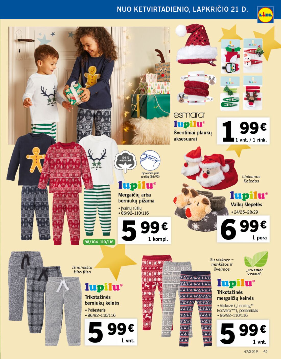 Lidl savaitinis leidinys akcijos nuo 
  2019-11-18 iki 
  2019-11-24 | Leidinukas.lt puslapis 43