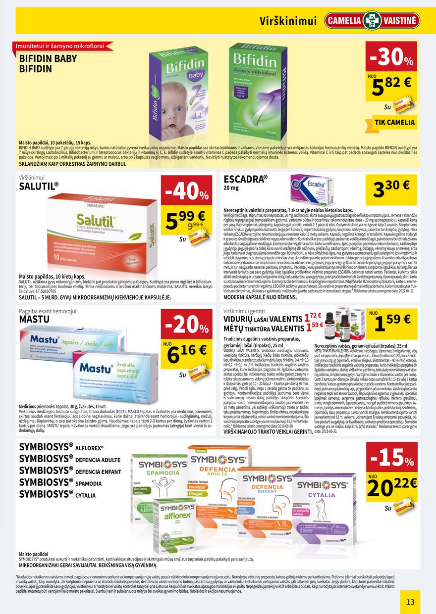 Camelia kovo leidinys akcijos nuo 
  2023-03-01 iki 
  2023-03-31 | Leidinukas.lt puslapis 13