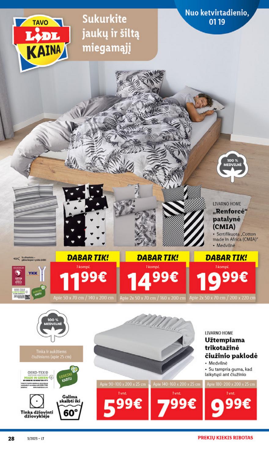 Ldil ne maisto leidinys akcijos nuo 
  2023-01-16 iki 
  2023-01-22 | Leidinukas.lt puslapis 28