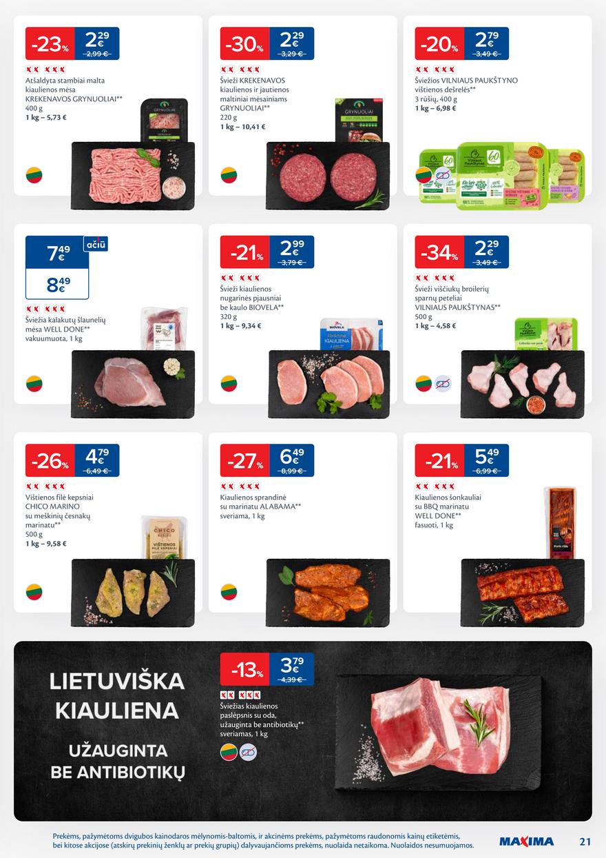 Maxima leidinys akcijos nuo 
  2026-02-03 iki 
  2026-03-09 | Leidinukas.lt puslapis 21