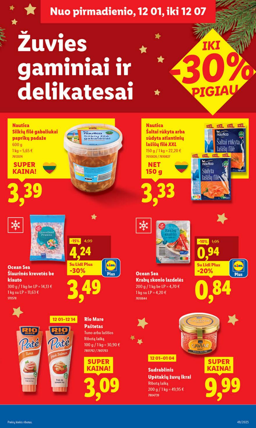 Lidl leidinys akcijos nuo 
  2025-12-01 iki 
  2025-12-07 | Leidinukas.lt puslapis 31