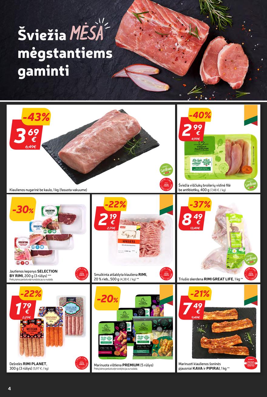 Rimi savaitinis leidinys akcijos nuo 
  2023-10-31 iki 
  2023-11-06 | Leidinukas.lt puslapis 4