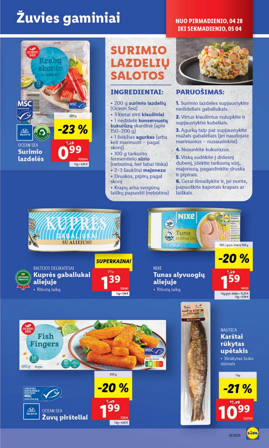 Lidl savaitinis leidinys akcijos nuo 
  2025-04-28 iki 
  2025-05-04 | Leidinukas.lt puslapis 26