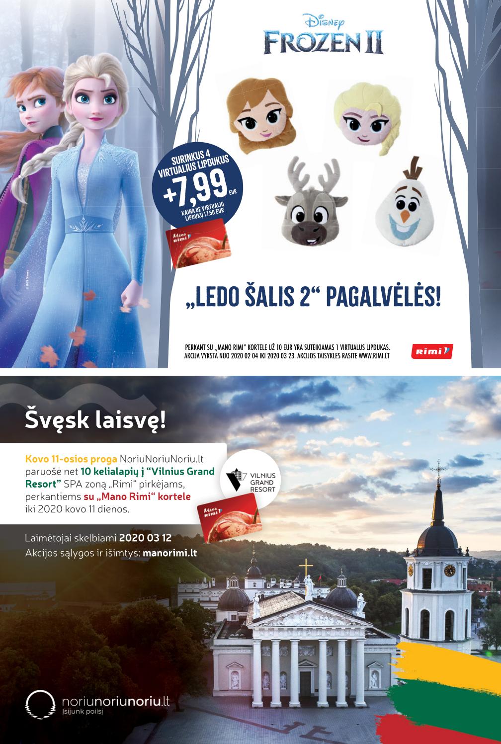 Rimi savaitinis leidinys akcijos nuo 
  2020-02-25 iki 
  2020-03-02 | Leidinukas.lt puslapis 21