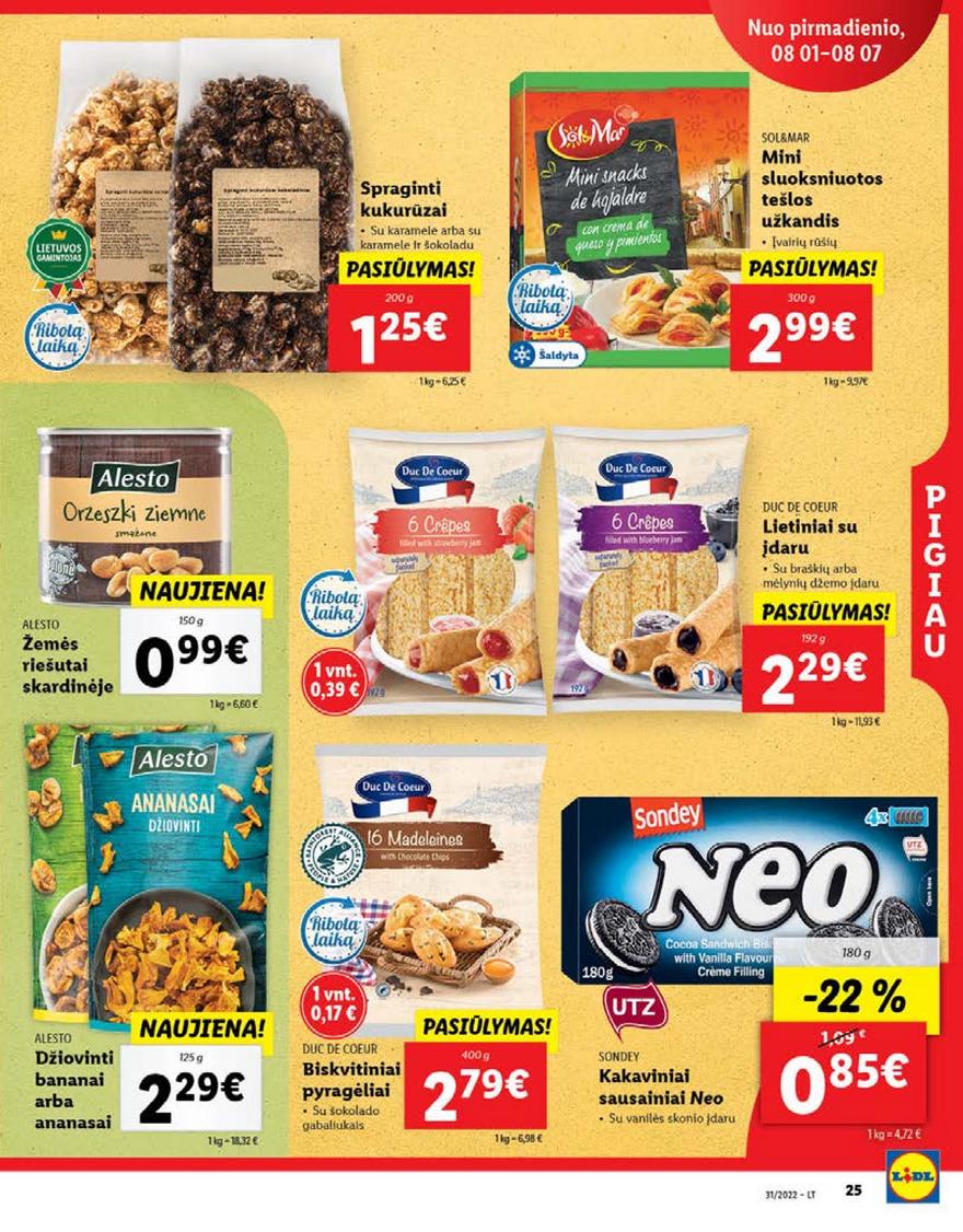 Ldil maisto leidinys akcijos nuo 
  2022-08-01 iki 
  2022-08-07 | Leidinukas.lt puslapis 25