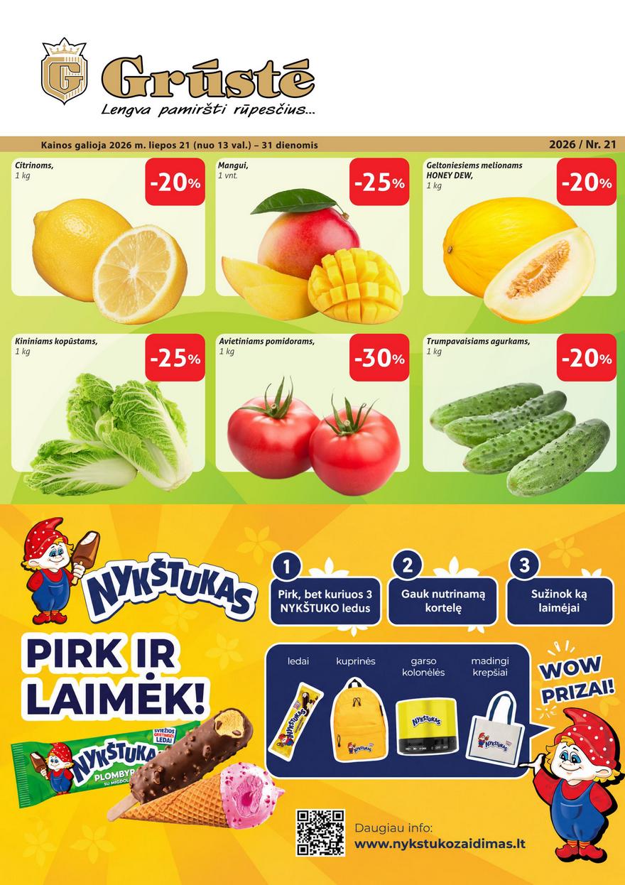 Grūstės leidinys akcijos nuo 
  2026-07-21 iki 
  2026-07-31 | Leidinukas.lt puslapis 1