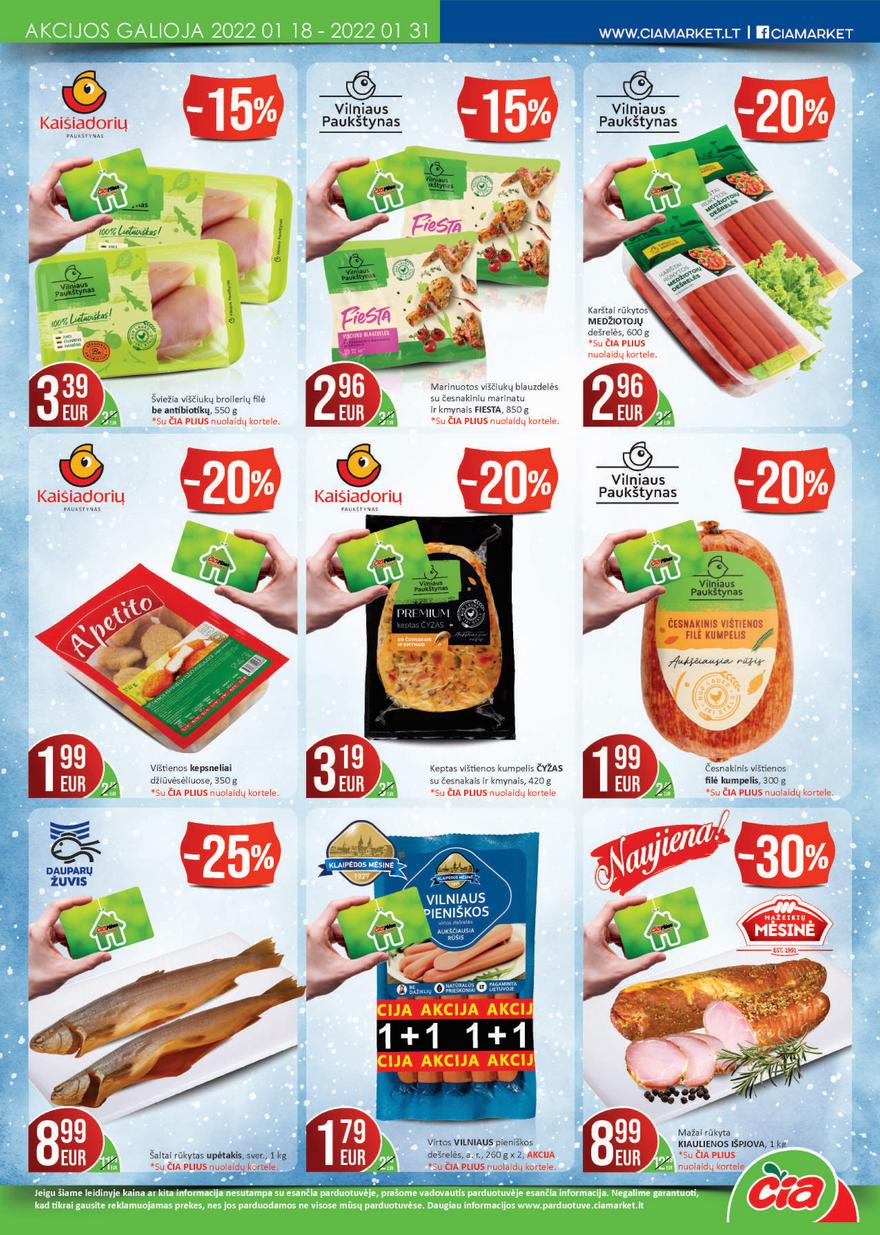 Čia market leidinys akcijos nuo 
  2022-01-18 iki 
  2022-01-31 | Leidinukas.lt puslapis 7