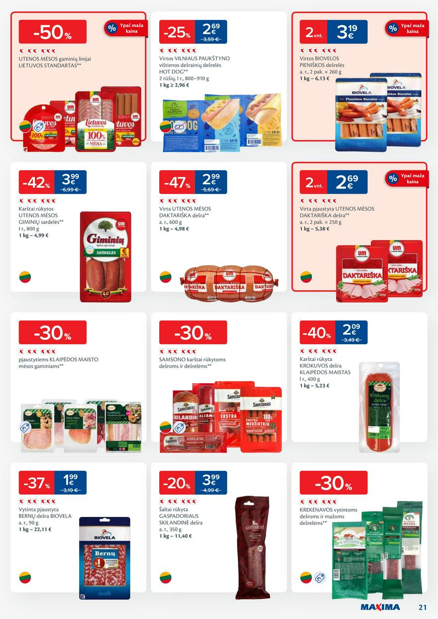 Maxima leidinys akcijos nuo 
  2024-06-11 iki 
  2024-06-17 | Leidinukas.lt puslapis 21