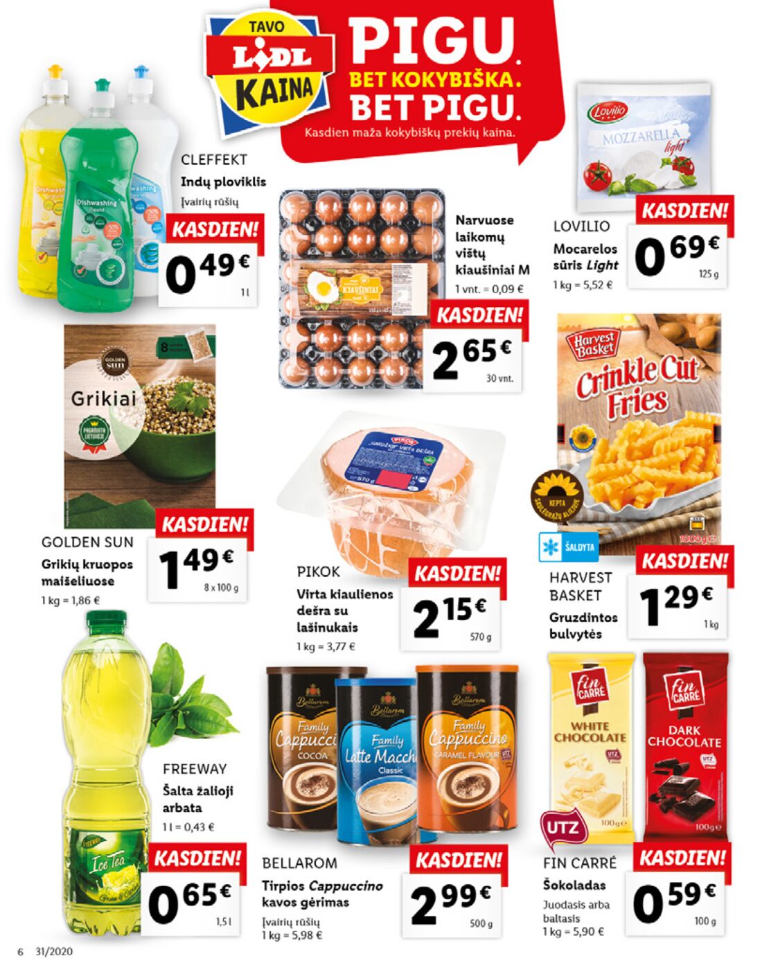 Lidl savaitinis leidinys akcijos nuo 
  2020-07-27 iki 
  2020-08-02 | Leidinukas.lt puslapis 6