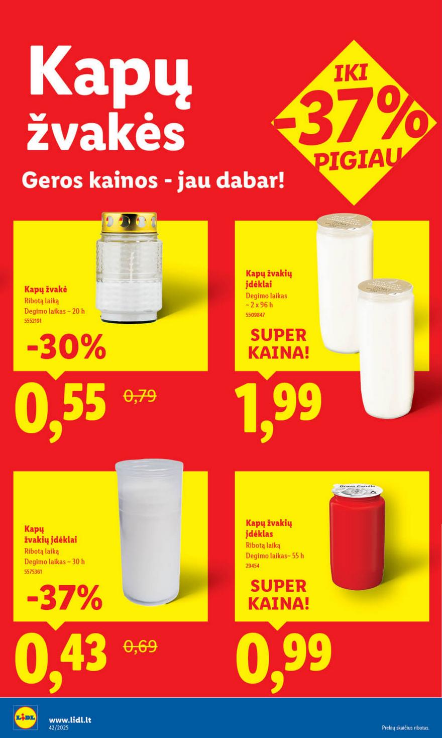 Lidl leidinys naujas akcijos nuo 
  2025-10-13 iki 
  2025-10-19 | Leidinukas.lt puslapis 48