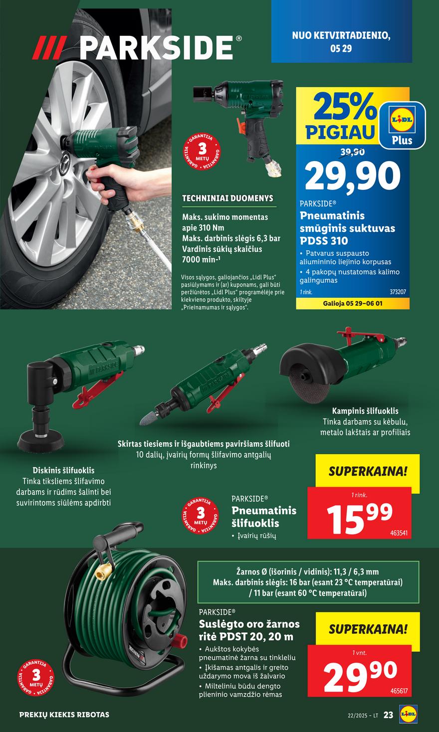 Lidl ne maisto leidinys akcijos nuo 
  2025-05-26 iki 
  2025-06-01 | Leidinukas.lt puslapis 23