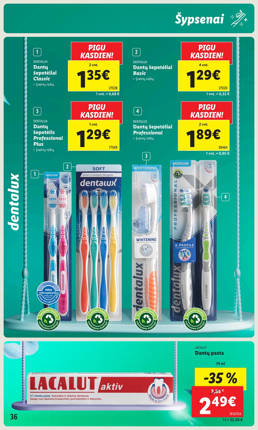 Lidl festivalis leidinys akcijos nuo 
  2024-09-30 iki 
  2024-10-13 | Leidinukas.lt puslapis 36