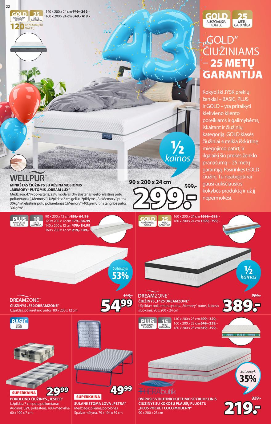 Jysk leidinys akcijos nuo 
  2022-04-12 iki 
  2022-05-02 | Leidinukas.lt puslapis 22