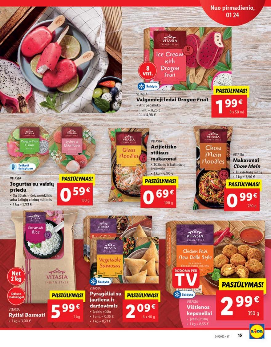 Lidl pasiūlymai akcijos nuo 
  2022-01-24 iki 
  2022-01-30 | Leidinukas.lt puslapis 15