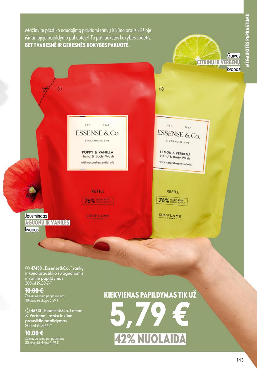 Oriflame katalogas akcijos nuo 
  2026-06-24 iki 
  2026-07-14 | Leidinukas.lt puslapis 143