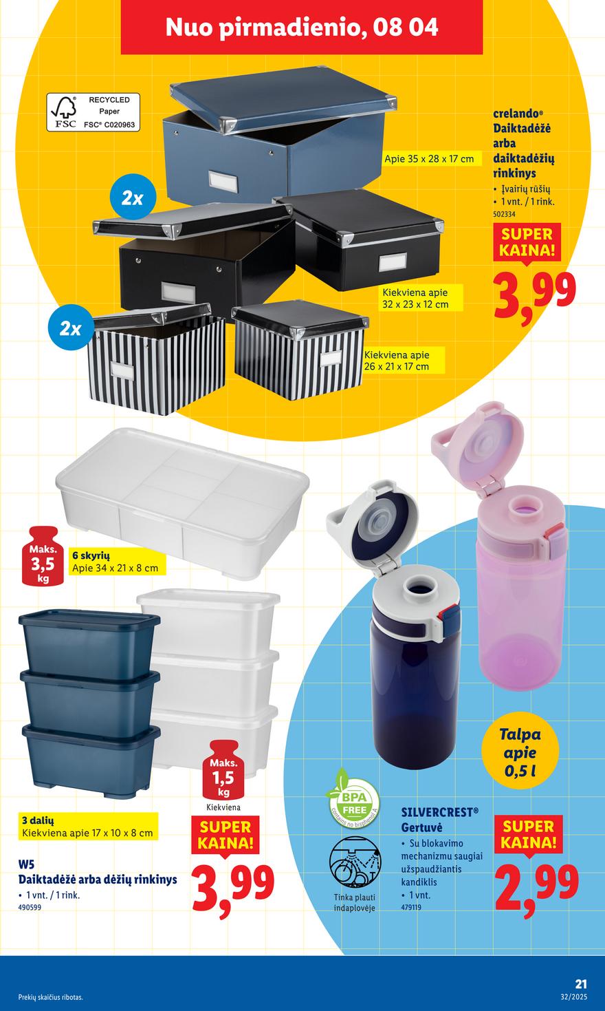 Lidl ne maisto leidinys akcijos nuo 
  2025-08-04 iki 
  2025-08-10 | Leidinukas.lt puslapis 21
