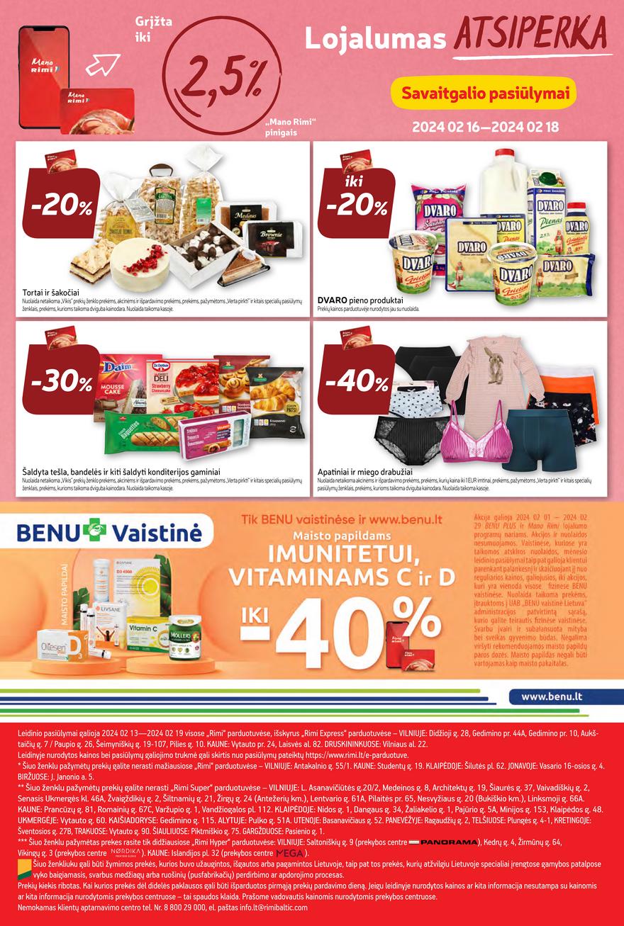 Rimi leidinys akcijos nuo 
  2024-02-13 iki 
  2024-02-19 | Leidinukas.lt puslapis 31