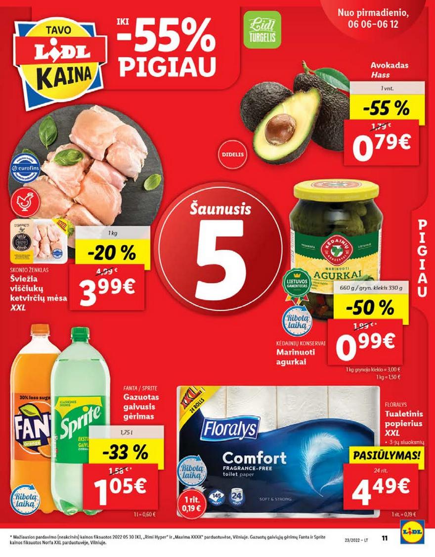 Ldil maisto leidinys akcijos nuo 
  2022-06-06 iki 
  2022-06-12 | Leidinukas.lt puslapis 11