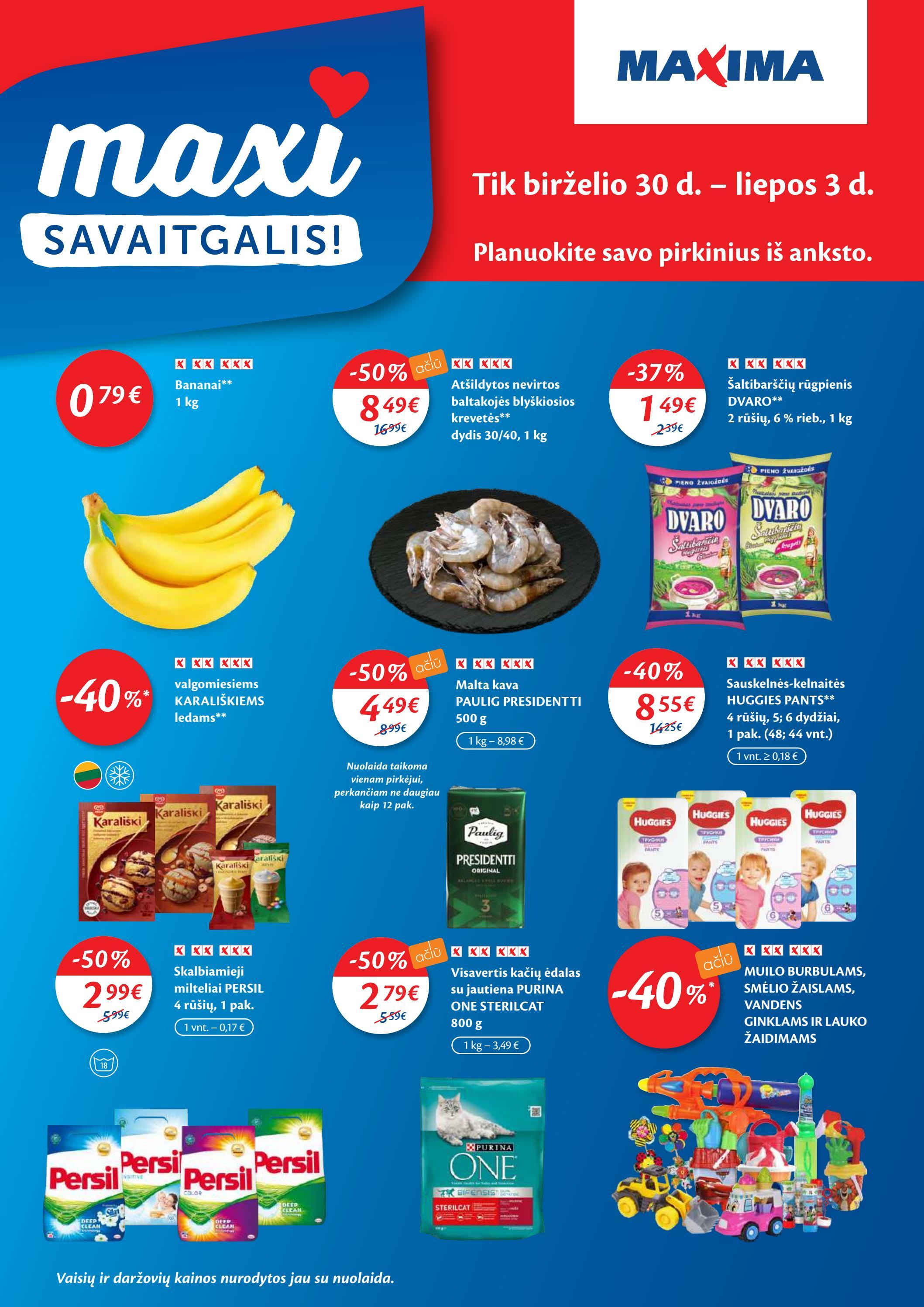 Maxima kaininis leidinys akcijos nuo 
  2022-06-28 iki 
  2022-07-04 | Leidinukas.lt puslapis 32