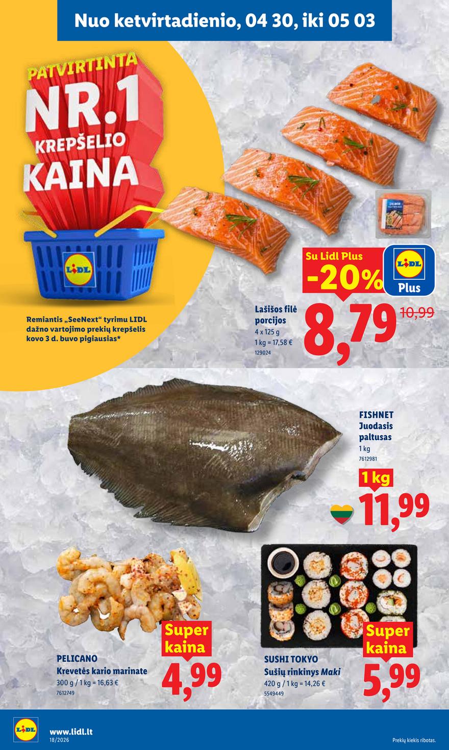 Lidl leidinys naujas akcijos nuo 
  2026-04-27 iki 
  2026-05-03 | Leidinukas.lt puslapis 36