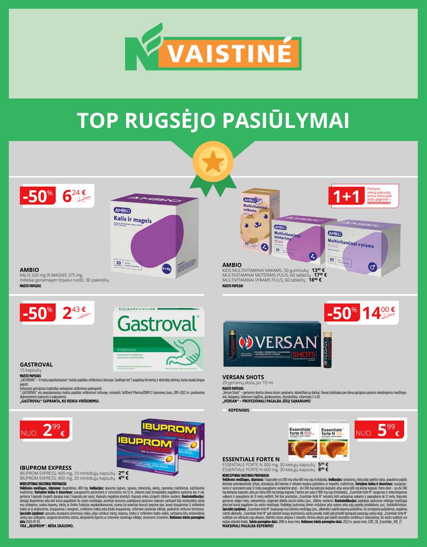Norfos vaistinės leidinys akcijos nuo 
  2024-09-01 iki 
  2024-09-30 | Leidinukas.lt puslapis 1