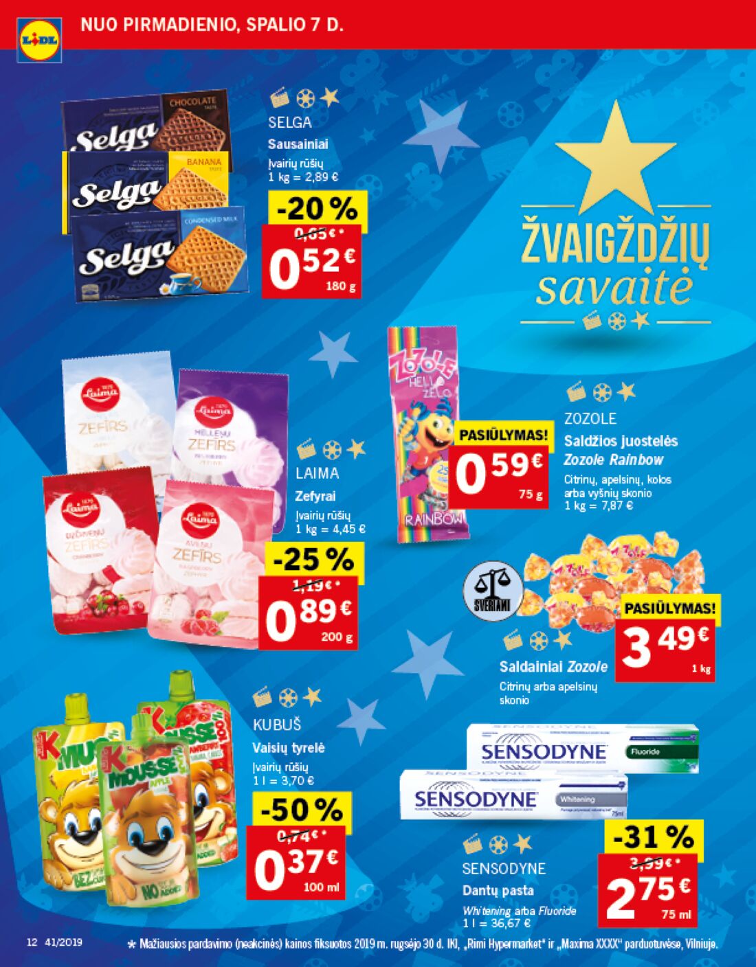 Lidl savaitinis leidinys akcijos nuo 
  2019-10-07 iki 
  2019-10-13 | Leidinukas.lt puslapis 12