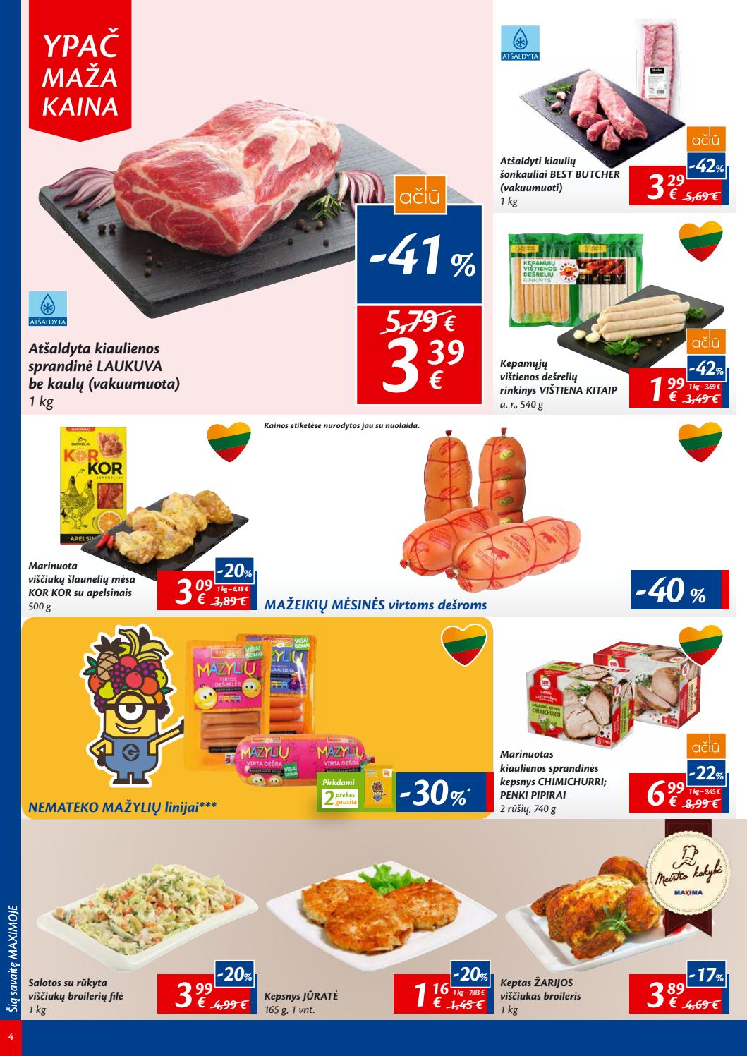 Maxima kaininis leidinys akcijos nuo 
  2019-09-10 iki 
  2019-09-16 | Leidinukas.lt puslapis 4