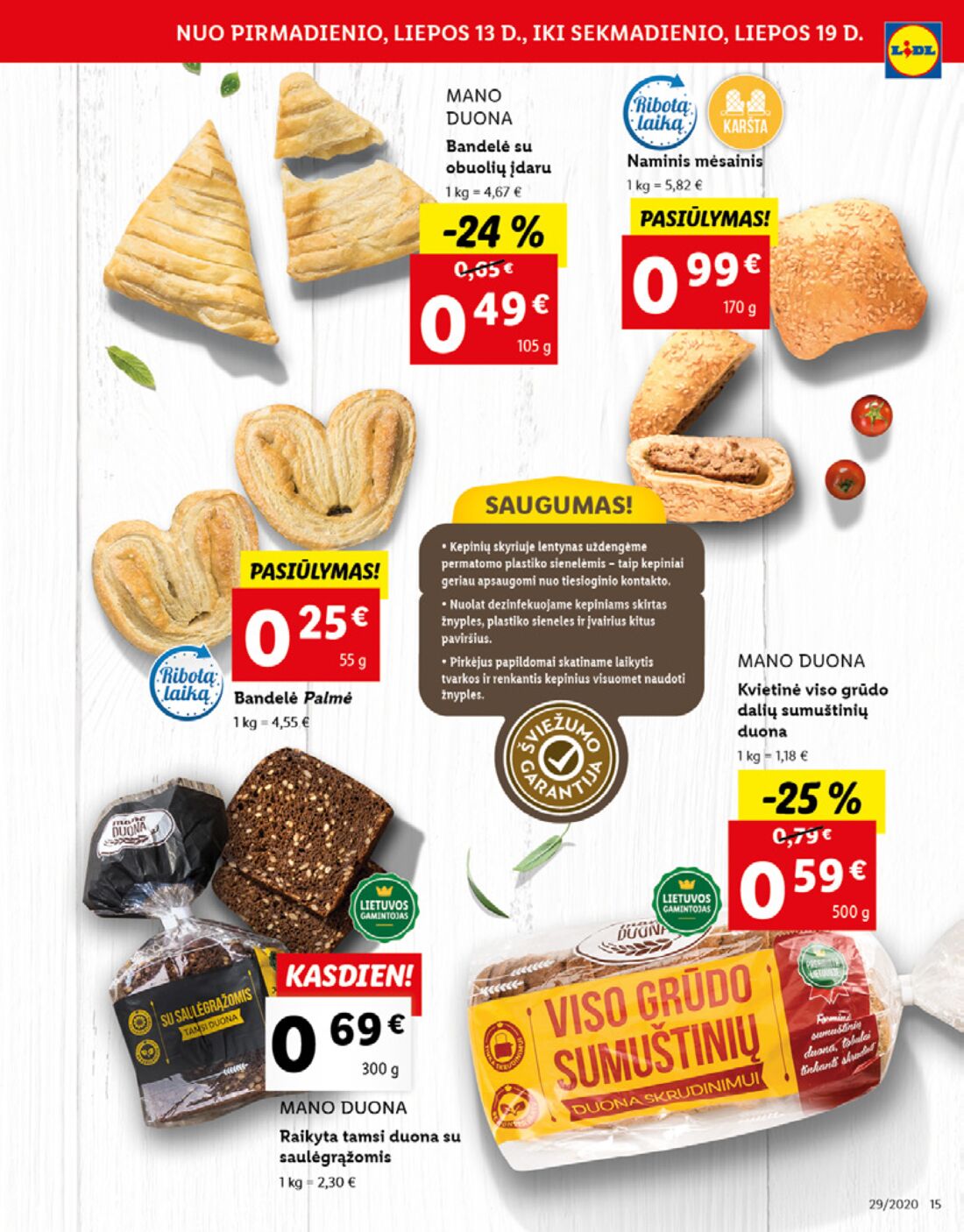 Lidl savaitinis leidinys akcijos nuo 
  2020-07-13 iki 
  2020-07-19 | Leidinukas.lt puslapis 15
