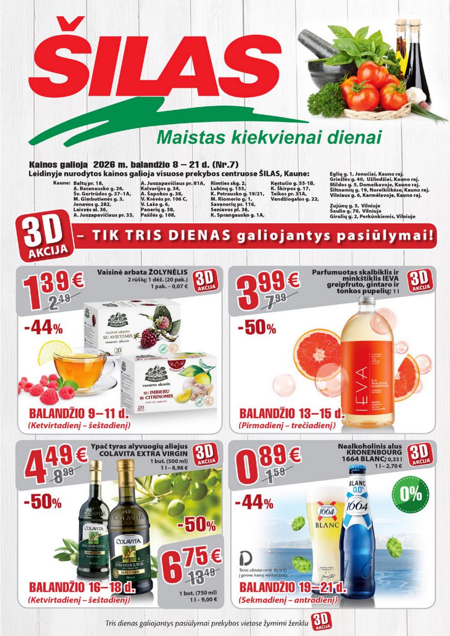 Šilas leidinys akcijos nuo 
  2026-04-08 iki 
  2026-04-21 | Leidinukas.lt puslapis 1