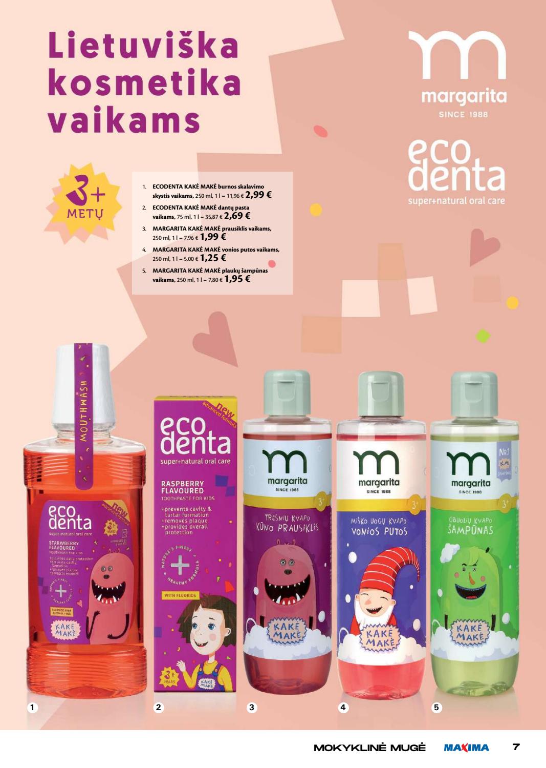 Maxima kaininis leidinys akcijos nuo 
  2020-07-30 iki 
  2020-09-09 | Leidinukas.lt puslapis 7