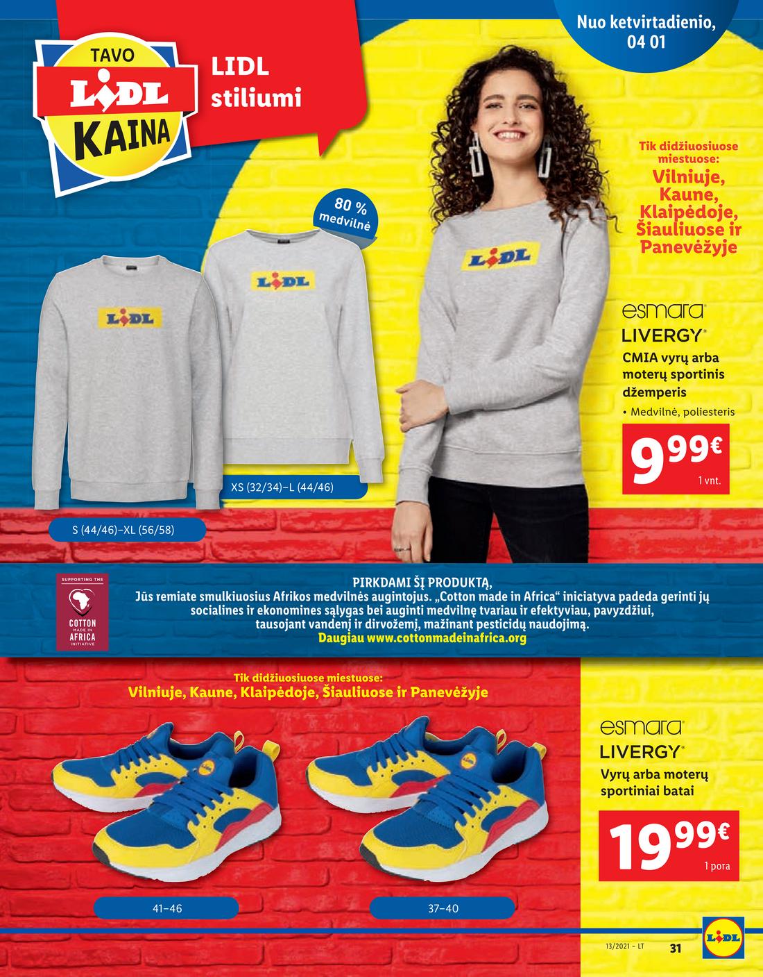 Ldil ne maisto prekių pasiūlymai. akcijos nuo 
  2021-03-29 iki 
  2021-04-03 | Leidinukas.lt puslapis 31
