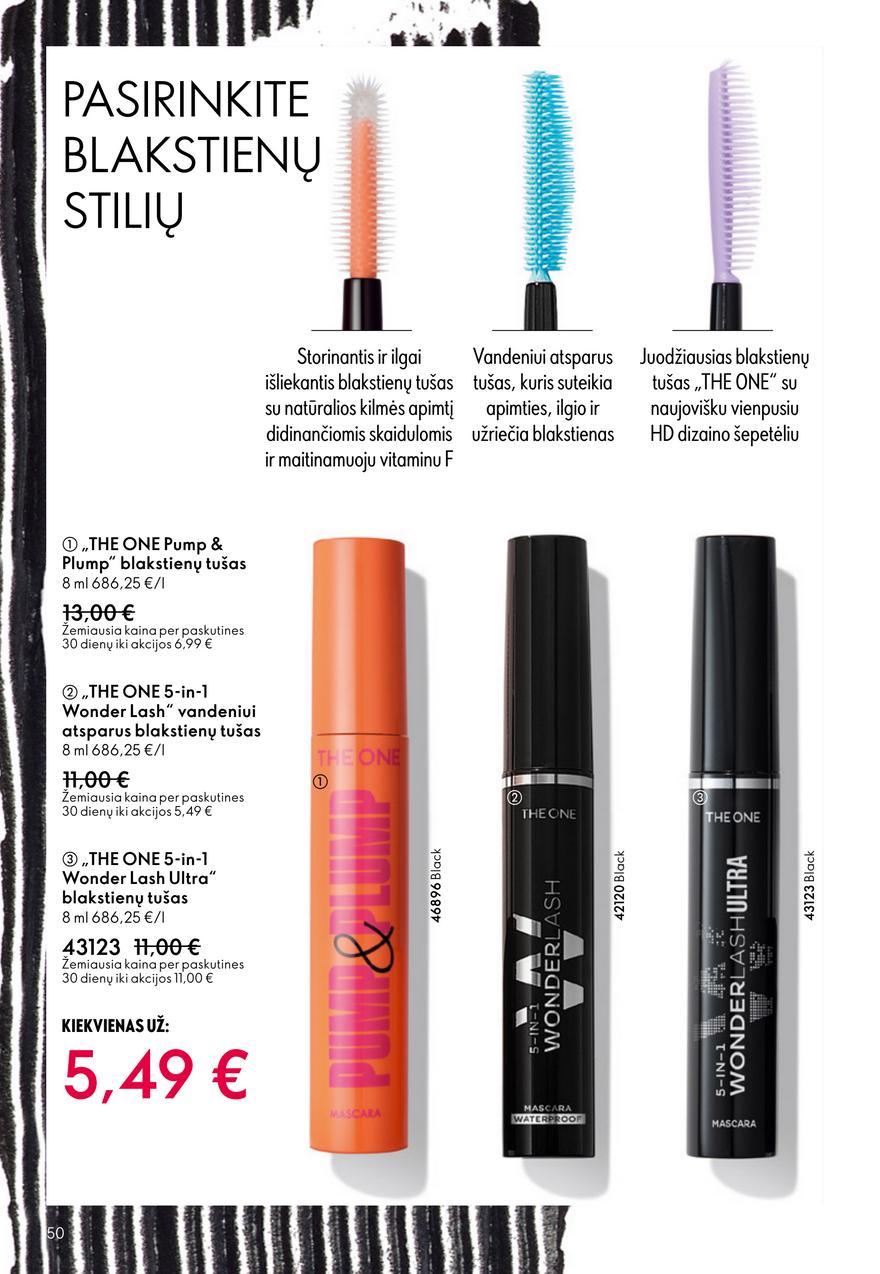 Oriflame katalogas akcijos nuo 
  2026-02-18 iki 
  2026-03-10 | Leidinukas.lt puslapis 50