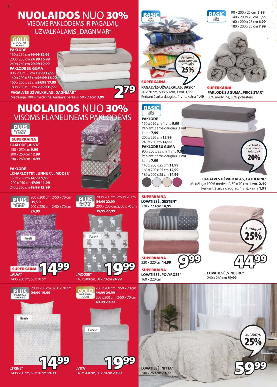 Jysk leidinys akcijos nuo 
  2019-10-15 iki 
  2019-10-28 | Leidinukas.lt puslapis 16