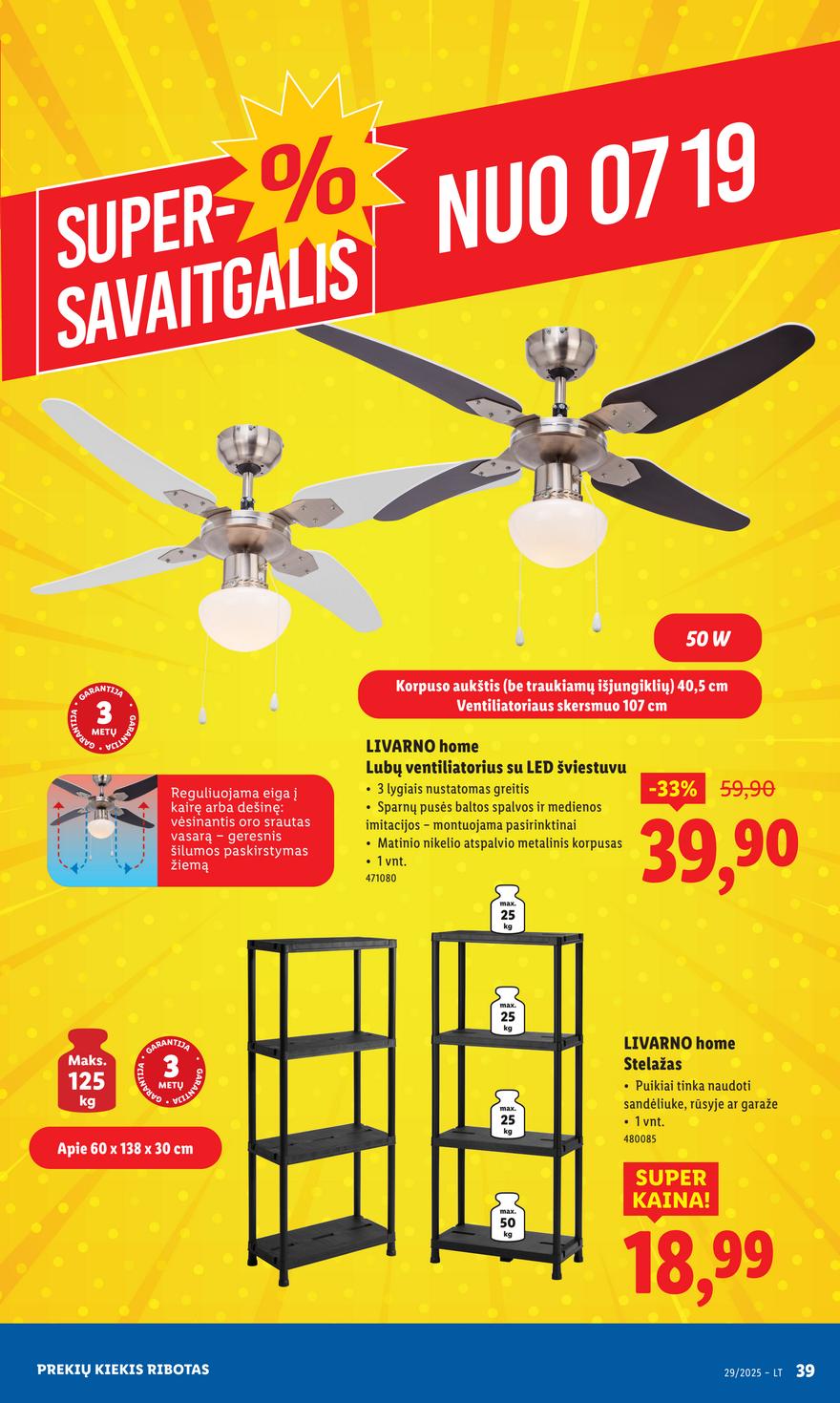 Lidl ne maisto leidinys akcijos nuo 
  2025-07-14 iki 
  2025-07-20 | Leidinukas.lt puslapis 39