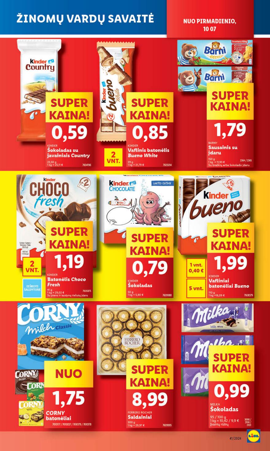 Lidl savaitinis leidinys akcijos nuo
2024-10-07 iki
2024-10-13 | Leidinukas.lt puslapis 14